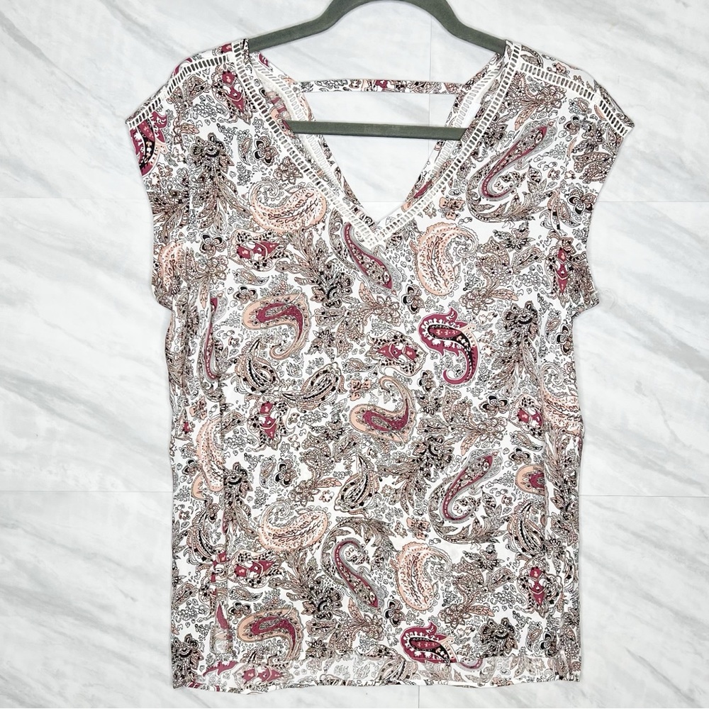 DR2 Paisley Blouse Small